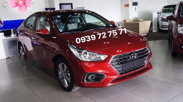 Hyundai Accent 2018 - Cần bán Hyundai Accent sản xuất 2018, màu đỏ, giá tốt