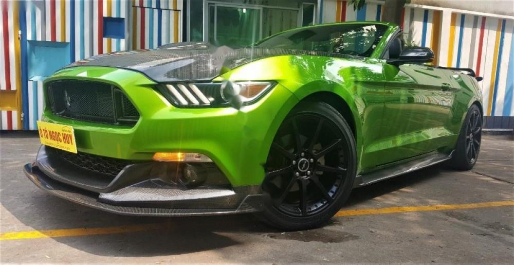 Ford Mustang EcoBoost 2015 - Cần bán Ford Mustang 2.3L năm sản xuất 2015, màu xanh lam, nhập khẩu số tự động