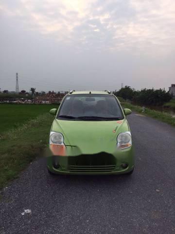 Chevrolet Spark   2008 - Cần bán gấp Chevrolet Spark năm 2008,màu xanh, giá tốt