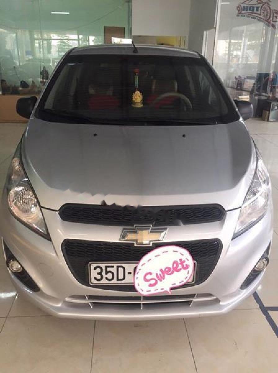 Chevrolet Spark Van 1.0 AT 2013 - Cần bán lại xe Chevrolet Spark Van 1.0 AT sản xuất năm 2013, màu bạc, nhập khẩu