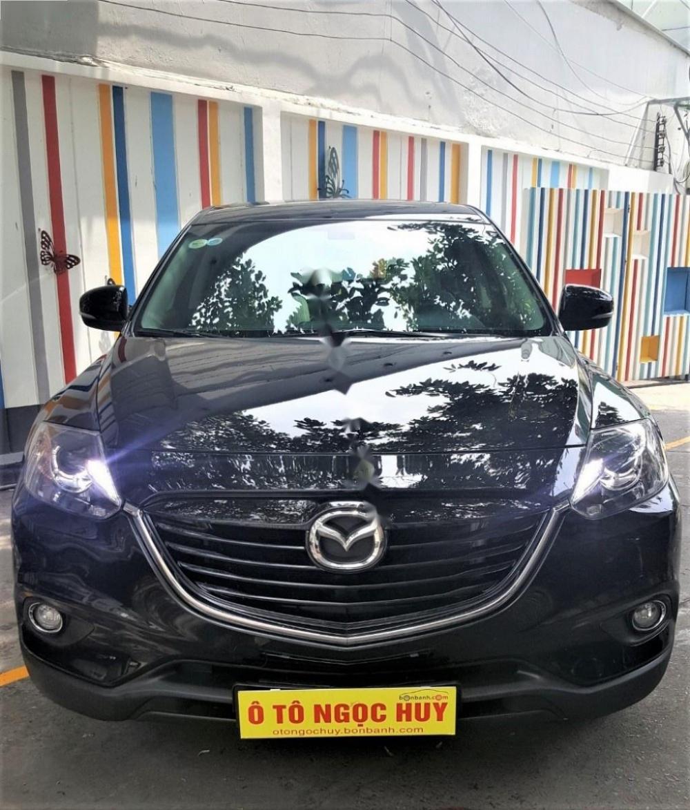 Mazda CX 9 3.7 AT AWD 2014 - Cần bán lại xe Mazda CX 9 3.7 AT AWD sản xuất 2014, màu đen, xe nhập  