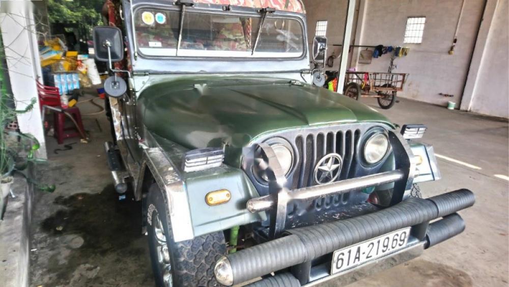 Jeep CJ 1990 - Bán xe Jeep CJ năm 1990, màu xanh lam, nhập khẩu nguyên chiếc chính chủ, giá tốt