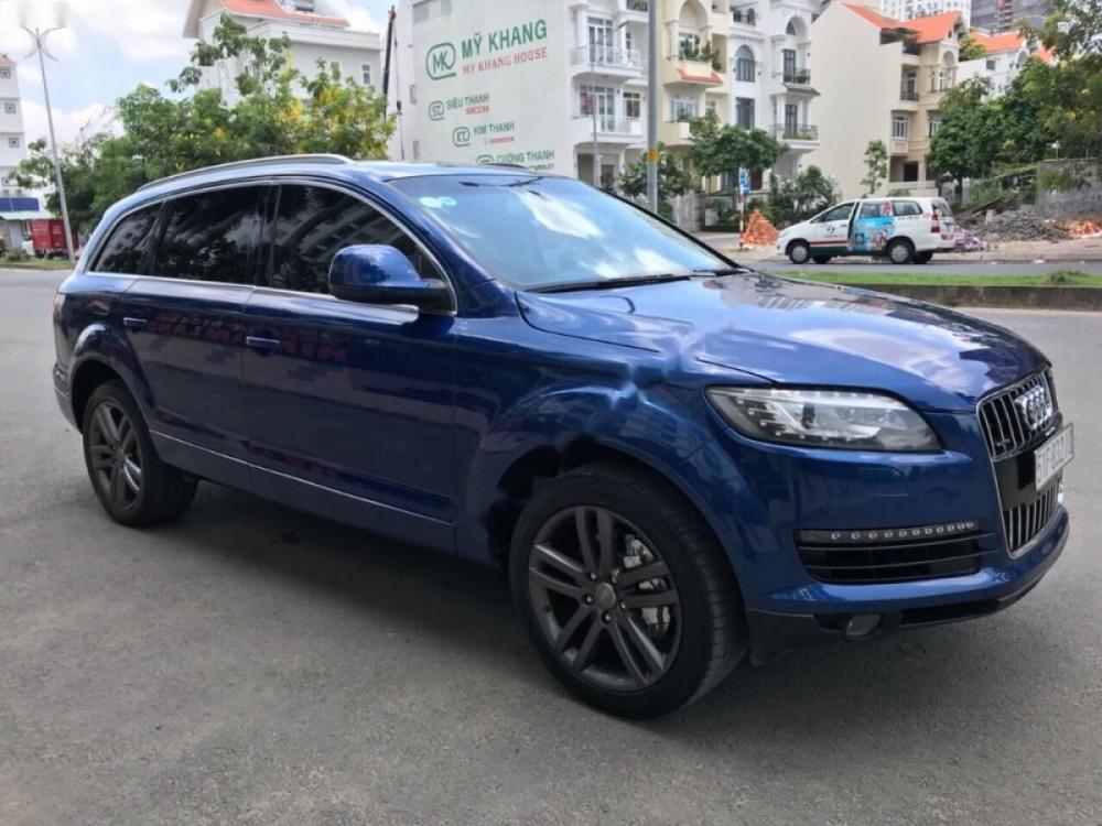 Audi Q7 3.6 2007 - Bán Audi Q7 đời 2007, màu xanh lam, xe nhập, giá 780tr