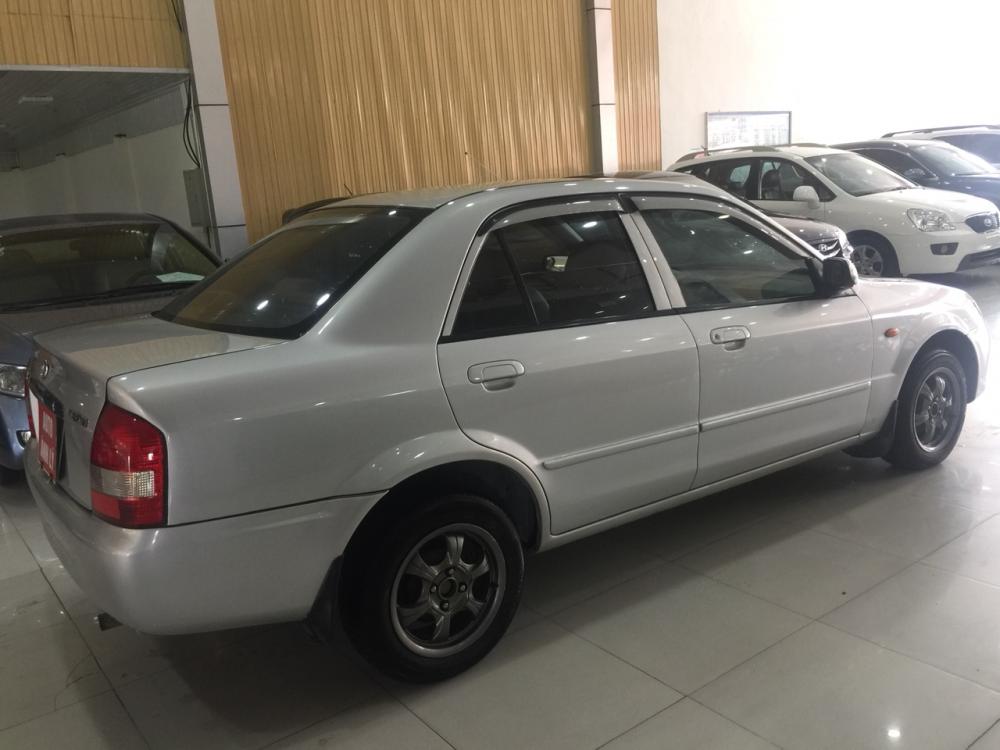 Mazda 323 1.6 2003 - Cần bán Mazda 323 1.6 đời 2003, màu bạc