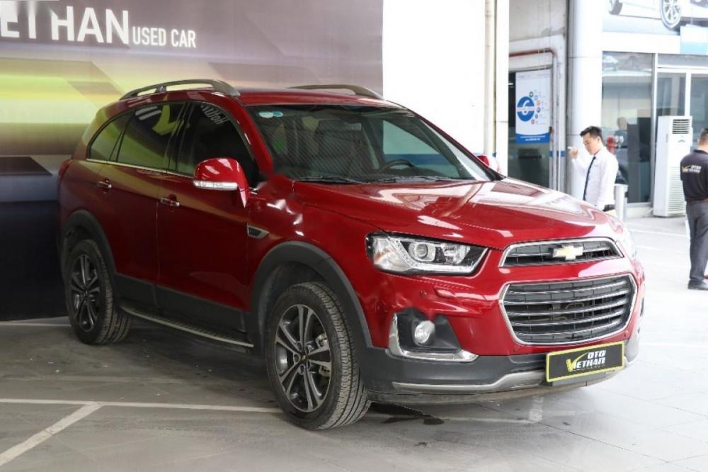 Chevrolet Captiva LTZ 2.4AT 2016 - Bán xe Chevrolet Captiva LTZ 2.4AT 2016, màu đỏ