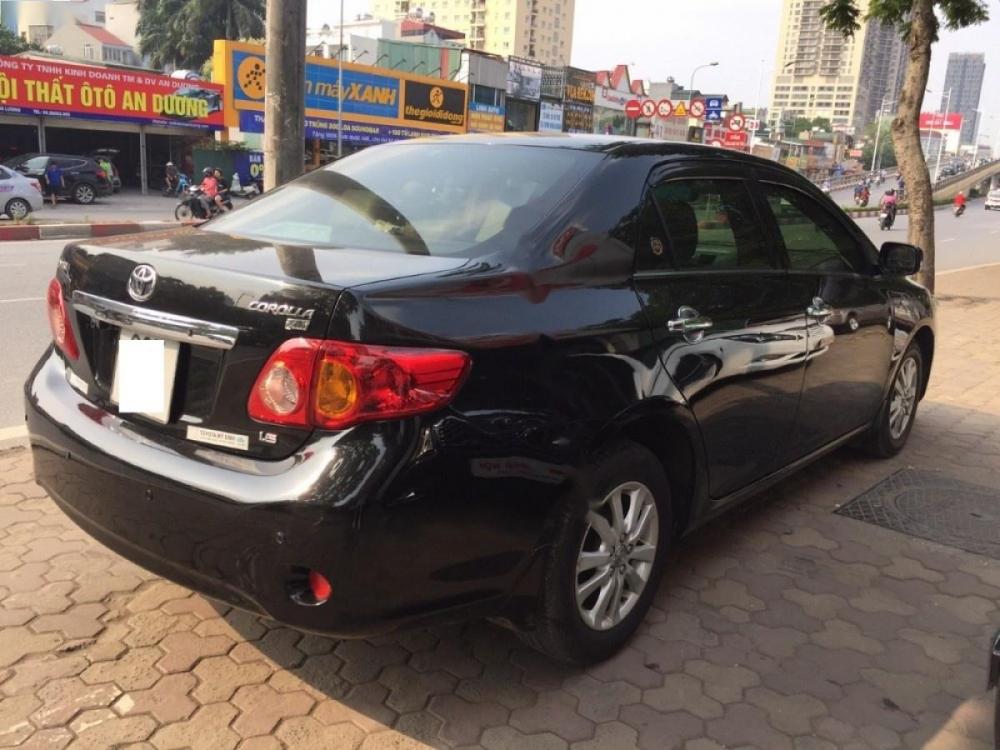 Toyota Corolla altis 2009 - Cần bán gấp Toyota Corolla altis đời 2009, màu đen, nhập khẩu