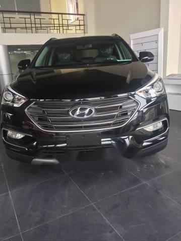 Hyundai Santa Fe   2018 - Cần bán Hyundai Santa Fe 2018, màu đen