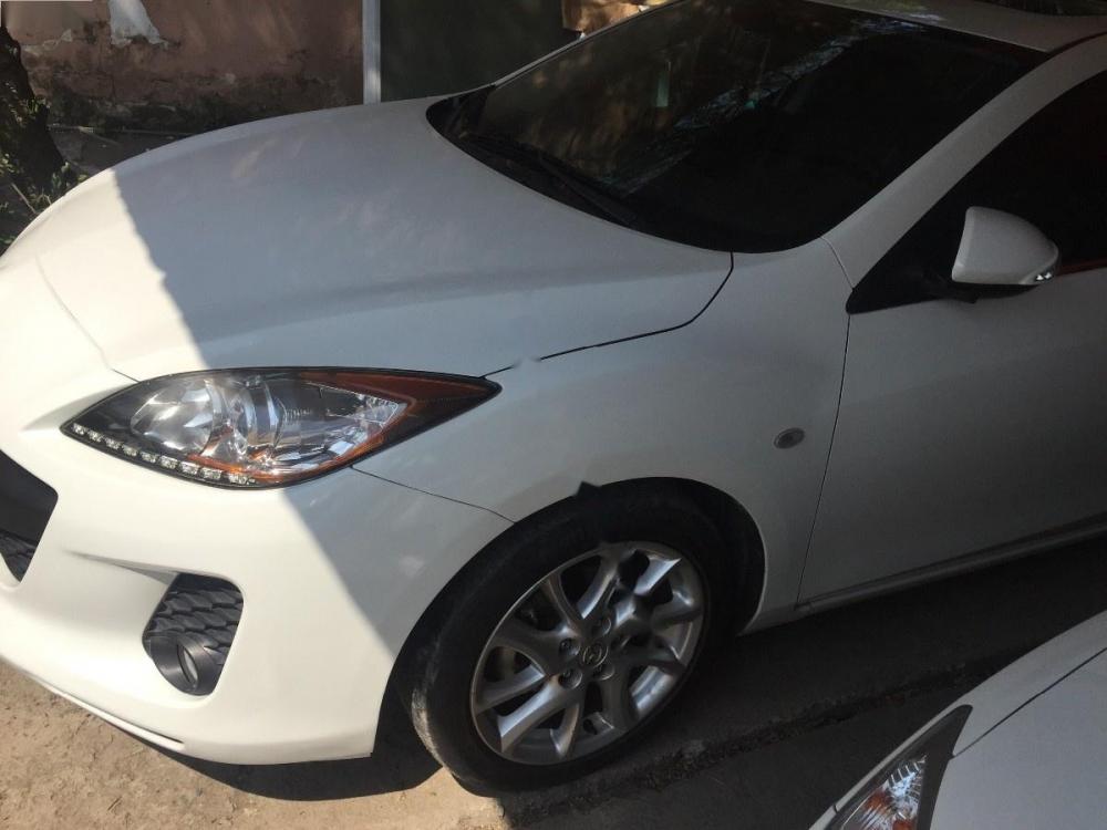 Mazda 3 S 1.6 AT 2013 - Bán ô tô Mazda 3 năm sản xuất 2013, màu trắng