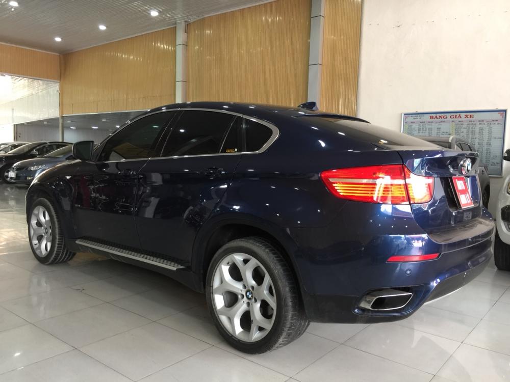 BMW X6 3.0AT 2008 - Cần bán xe BMW X6 3.0AT sản xuất năm 2008, màu xanh lam, nhập khẩu nguyên chiếc số tự động