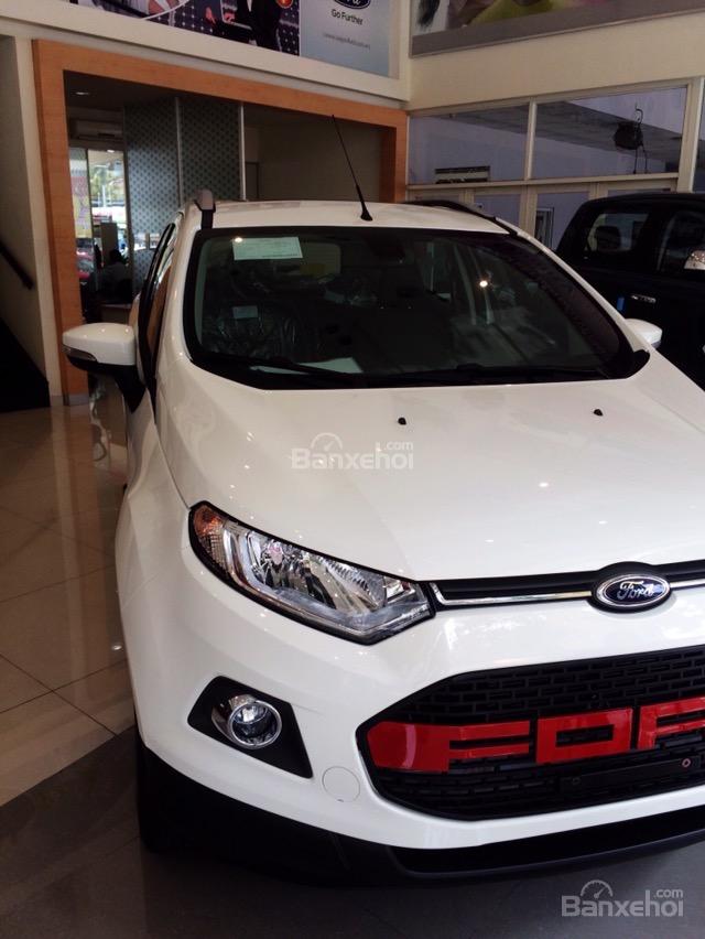 Ford EcoSport Titanium 1.5P AT 2017 - Bán ô tô Ford EcoSport Titanium 1.5P AT sản xuất năm 2017, màu trắng