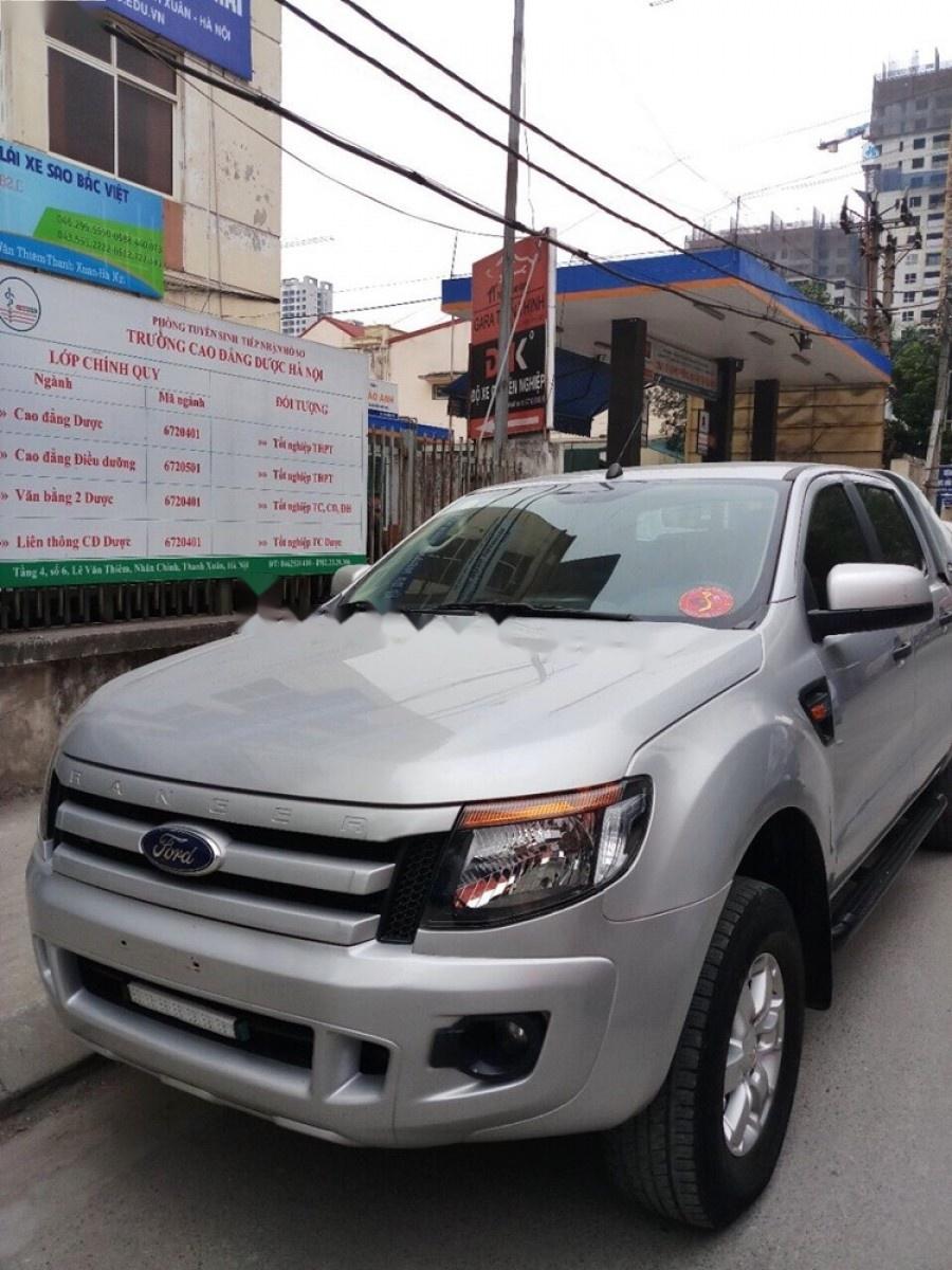 Ford Ranger XLS 2013 - Cần bán Ford Ranger XLS đời 2013, màu bạc, nhập khẩu, chính chủ