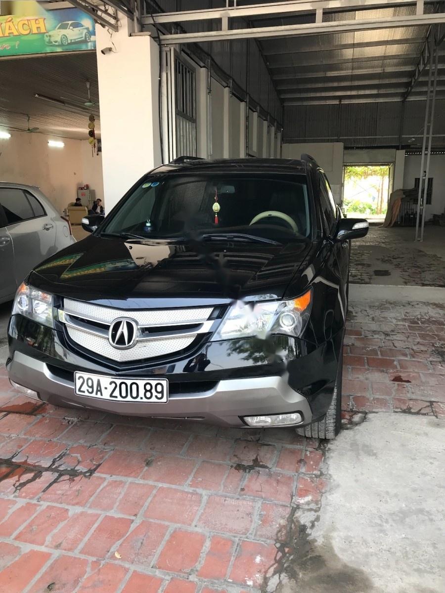 Acura MDX 3.7L 2008 - Bán xe Acura MDX 3.7L sản xuất 2008, màu đen, xe nhập