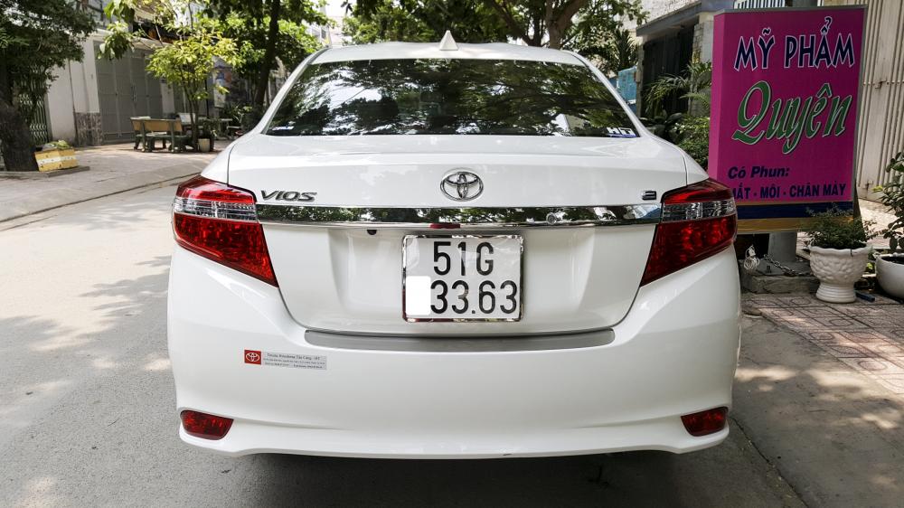 Toyota Vios 1.5G AT 2017 - Bán xe Toyota Vios AT 2017, đi 5000km như xe mới, zin 100%