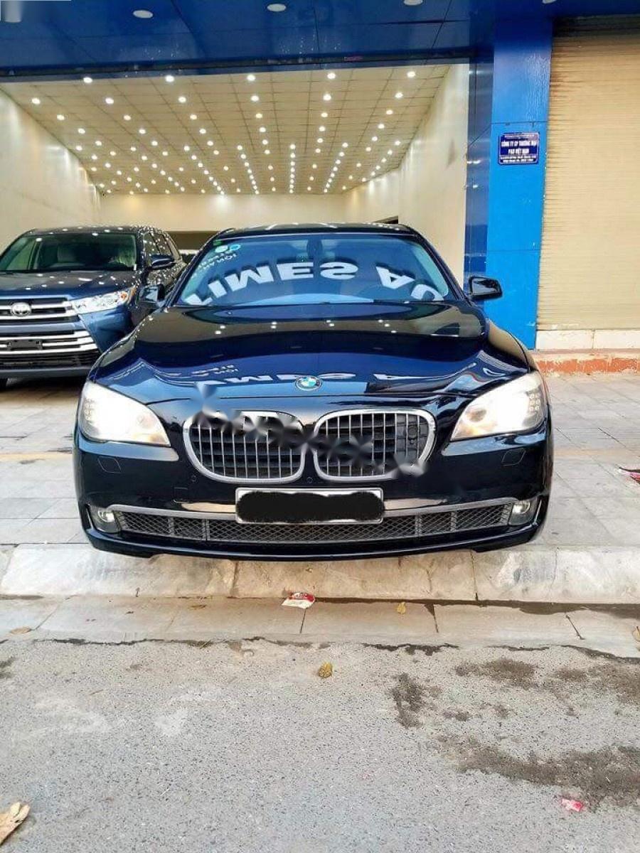 BMW 7 Series 750 Li 2011 - Cần bán lại xe BMW 7 Series 750 Li đời 2011, màu đen, nhập khẩu