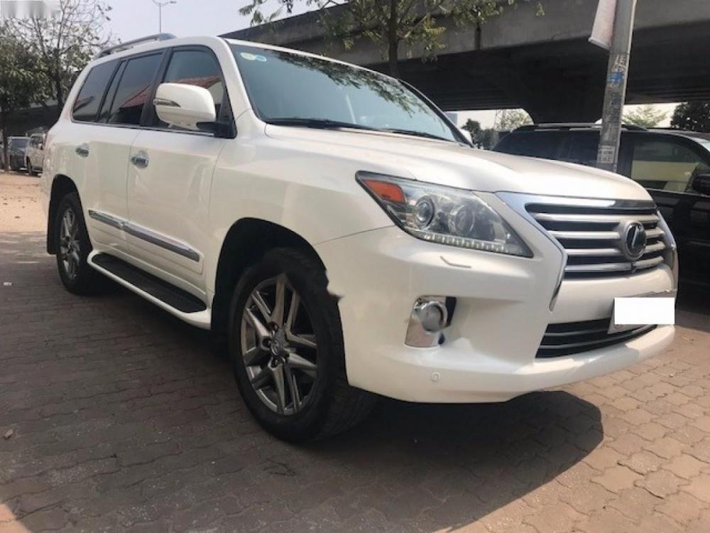 Lexus LX 570 2014 - Bán ô tô Lexus LX 570 năm sản xuất 2014, màu trắng, xe nhập