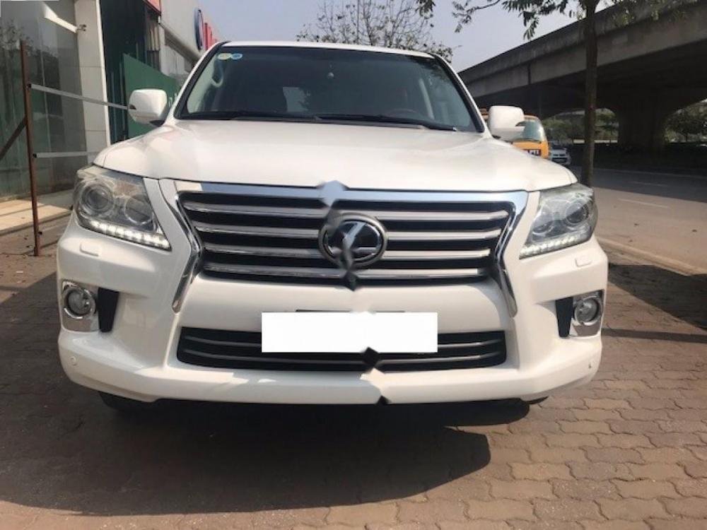 Lexus LX 570 2014 - Bán ô tô Lexus LX 570 năm sản xuất 2014, màu trắng, xe nhập