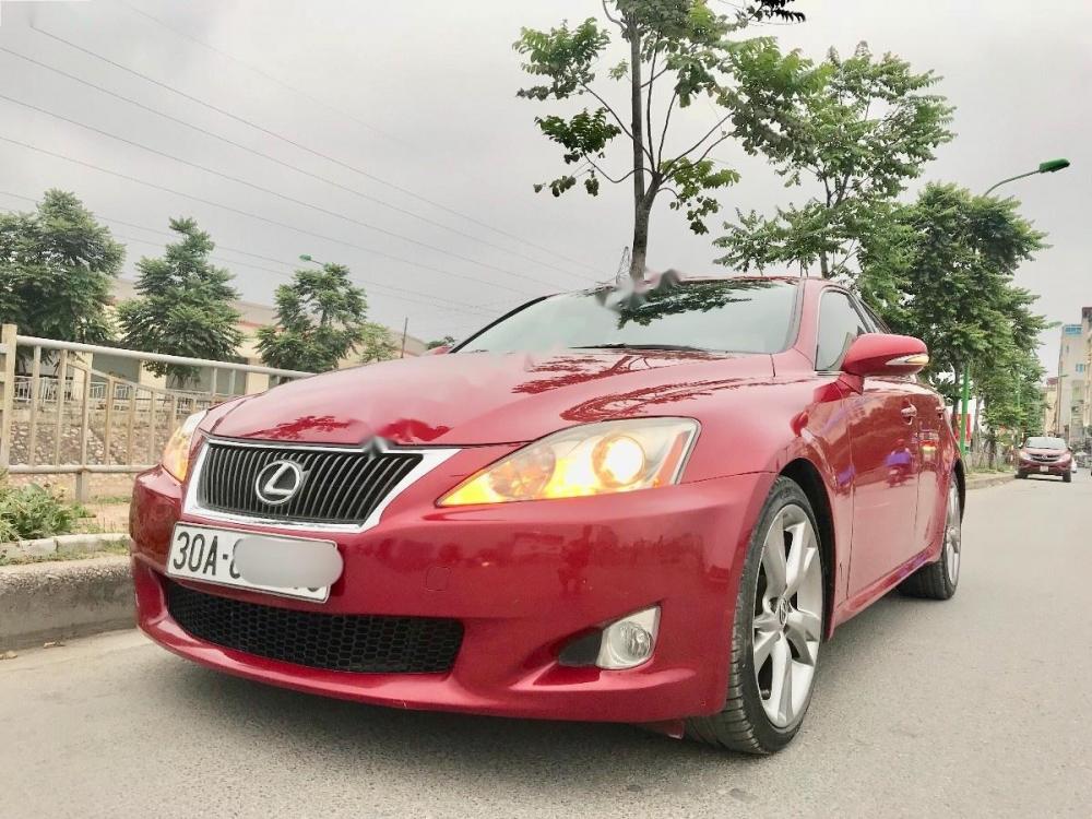 Lexus IS 250 2009 - Chính chủ bán ô tô Lexus IS 250 đời 2009, màu đỏ, nhập khẩu