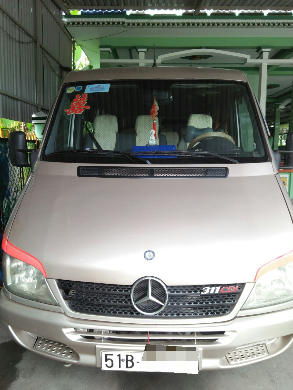 Mercedes-Benz Sprinter 2005 - Bán xe Mercedes Sprinter đời 2005, màu hồng phấn