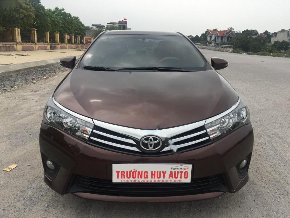 Toyota Corolla altis  1.8G 2016 - Bán xe Toyota Corolla altis 1.8G đời 2016, màu nâu  