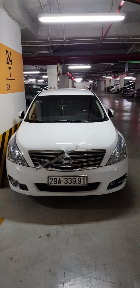 Nissan Teana 2011 - Cần bán Nissan Teana 2011, màu trắng, nhập khẩu xe gia đình, giá chỉ 580 triệu