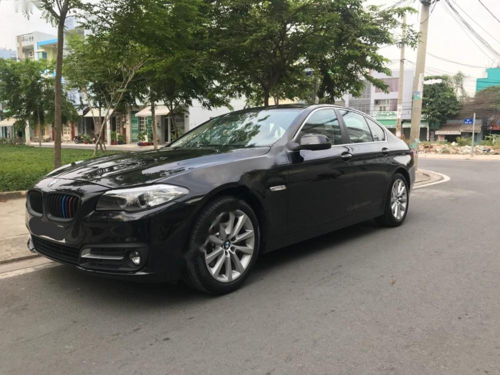 BMW 5 Series 520i 2016 - Bán xe BMW 5 Series 520i đời 2016, màu đen, nhập khẩu