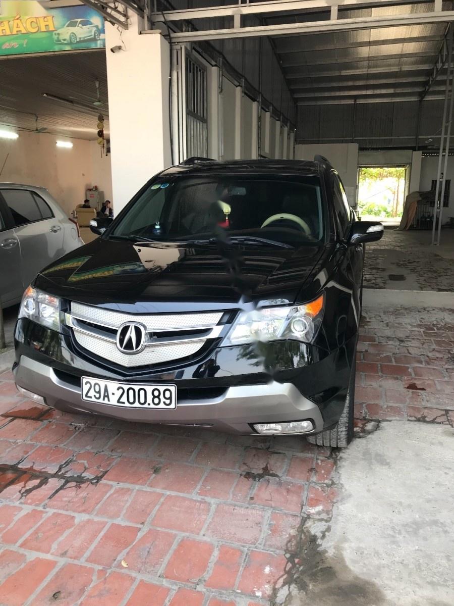 Acura MDX 3.7L 2008 - Bán xe Acura MDX 3.7L sản xuất 2008, màu đen, xe nhập