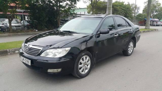 Toyota Camry   2003 - Bán Toyota Camry 2003, màu đen số tự động giá cạnh tranh