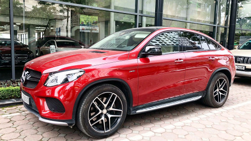 Mercedes-Benz GLE-Class  GLE43 AMG  3.0AT  2017 - Bán Mercedes GLE43 AMG  3.0AT sản xuất 2017, màu đỏ, xe nhập