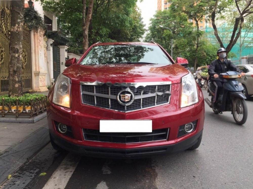 Cadillac SRX 3.0 V6 2010 - Bán Cadillac SRX 3.0 V6 đời 2010, màu đỏ, nhập khẩu nguyên chiếc số tự động