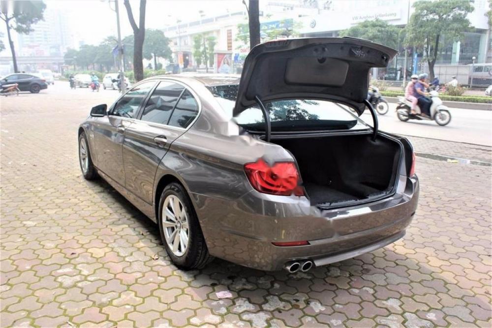 BMW 5 Series 523i 2011 - Cần bán gấp BMW 5 Series 523i đời 2011, màu nâu, nhập khẩu nguyên chiếc