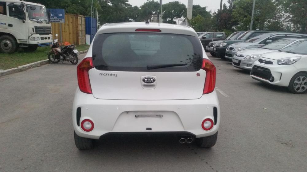 Kia Morning Si 1.25AT 2016 - Cần bán xe Kia Morning Si 1.25AT đời 2016, màu trắng, giá tốt