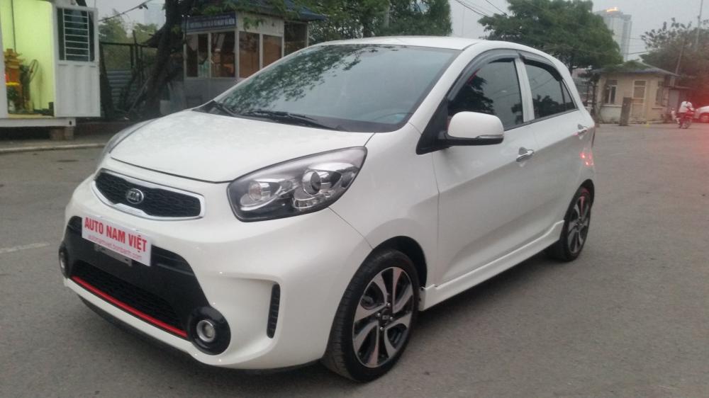 Kia Morning Si 1.25AT 2016 - Cần bán xe Kia Morning Si 1.25AT đời 2016, màu trắng, giá tốt