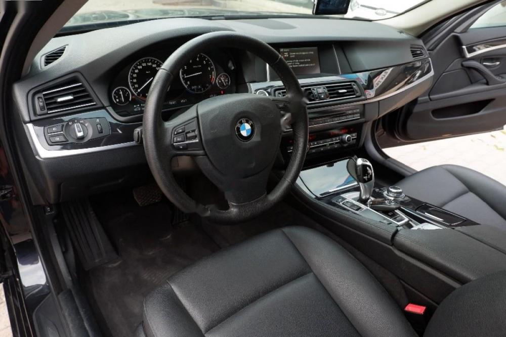 BMW 5 Series 520i 2014 - Bán BMW 5 Series 520i đời 2014, màu đen, nhập khẩu