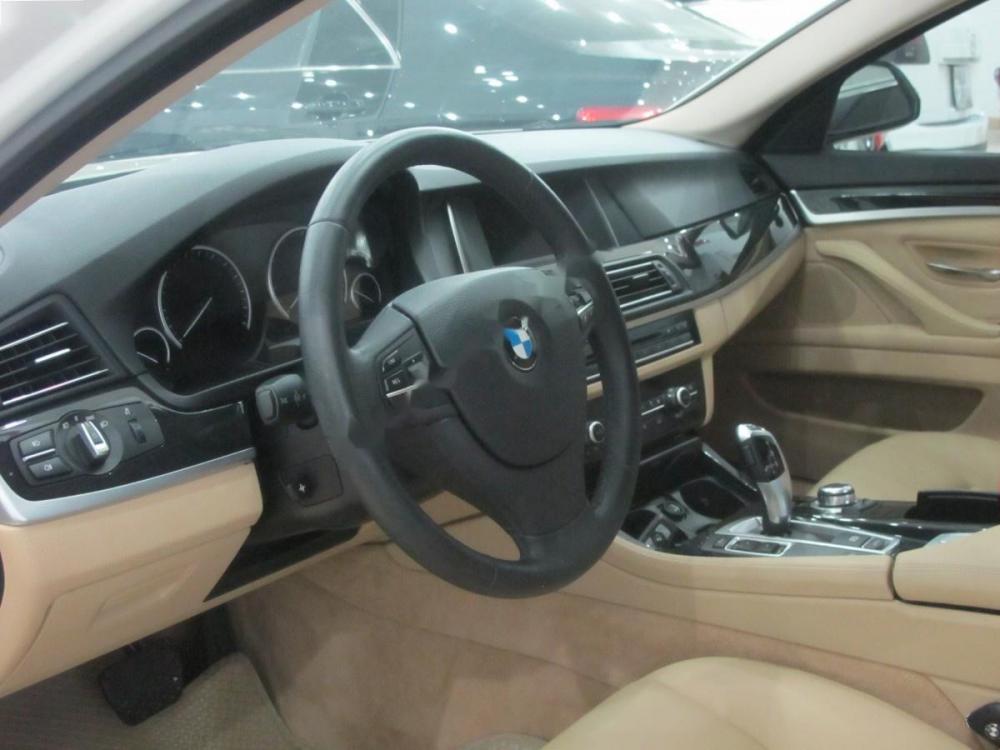 BMW 5 Series  520i 2013 - Bán BMW 5 Series 520i đời 2013, màu trắng, nhập khẩu  