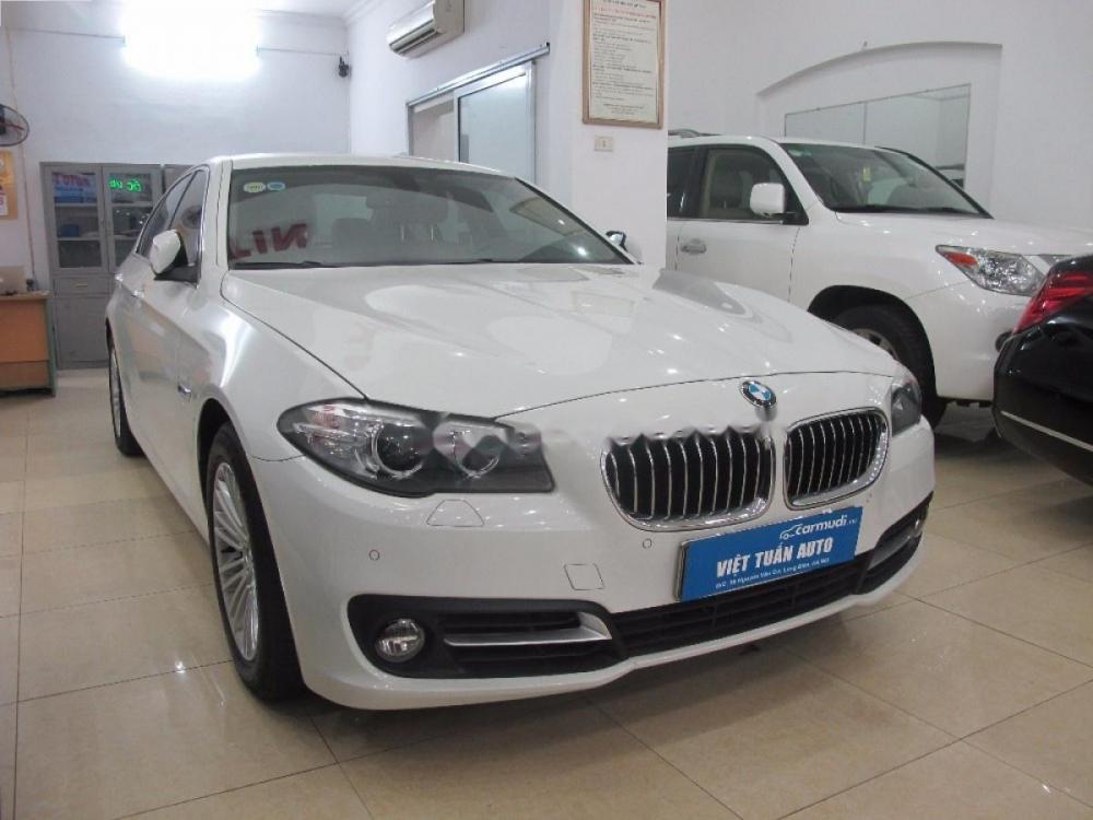 BMW 5 Series 520i 2013 - Việt Tuấn Auto bán BMW 5 Series 520i đời 2013, màu trắng, xe nhập