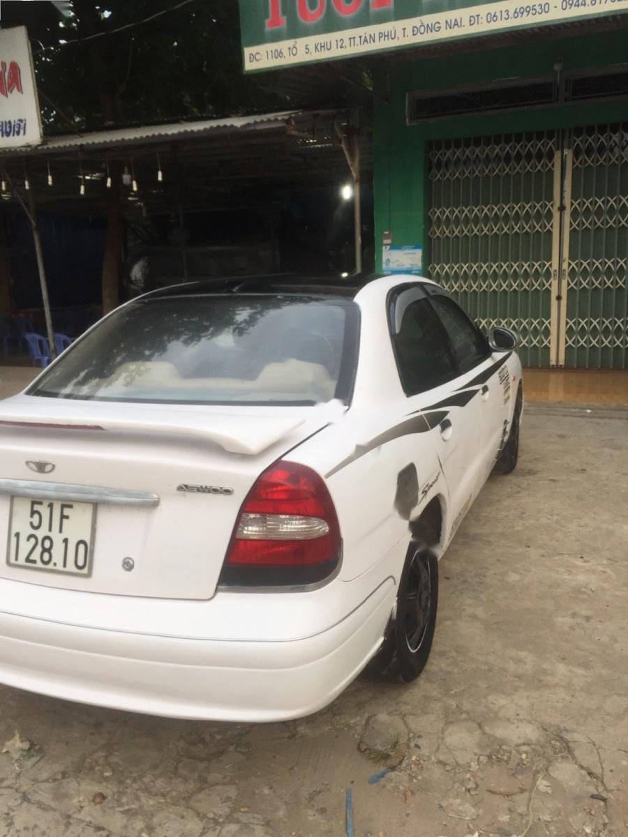 Daewoo Nubira 2002 - Bán Daewoo Nubira đời 2002, màu trắng, giá 92tr