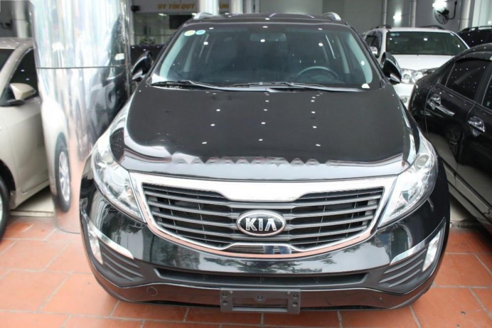 Kia Sportage 2.0 AT 2013 - Cần bán lại xe Kia Sportage 2.0 AT 2013, màu đen, nhập khẩu nguyên chiếc