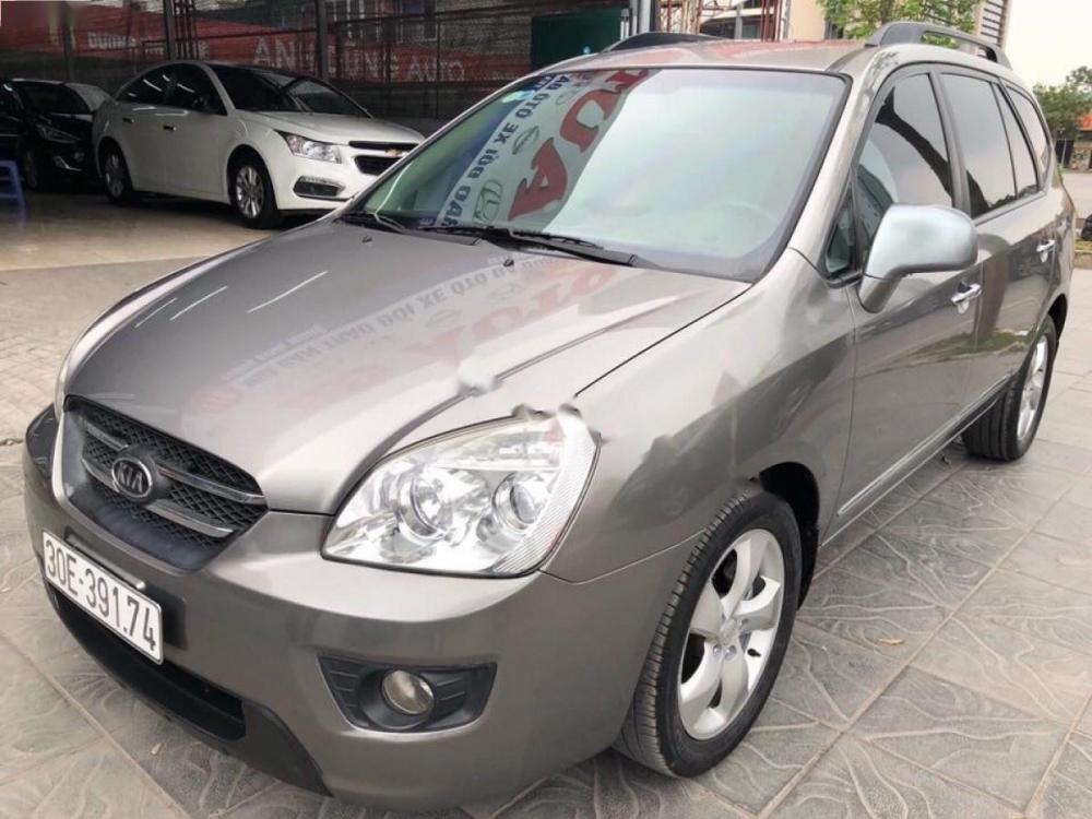 Kia Carens 2.0AT 2009 - Bán lại xe Kia Carens 2.0AT đời 2009, màu xám