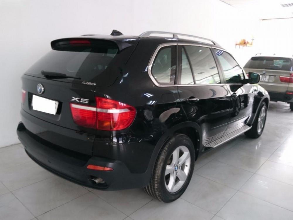 BMW X5 2007 - Bán BMW X5 năm 2007, màu đen, nhập khẩu   