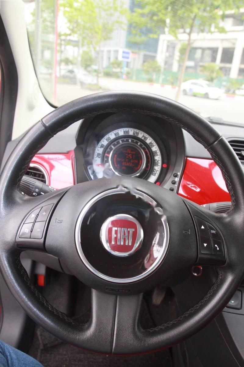 Fiat 500 1.2 AT 2011 - Cần bán lại xe Fiat 500 1.2 AT 2011, màu đỏ, xe nhập, 450 triệu