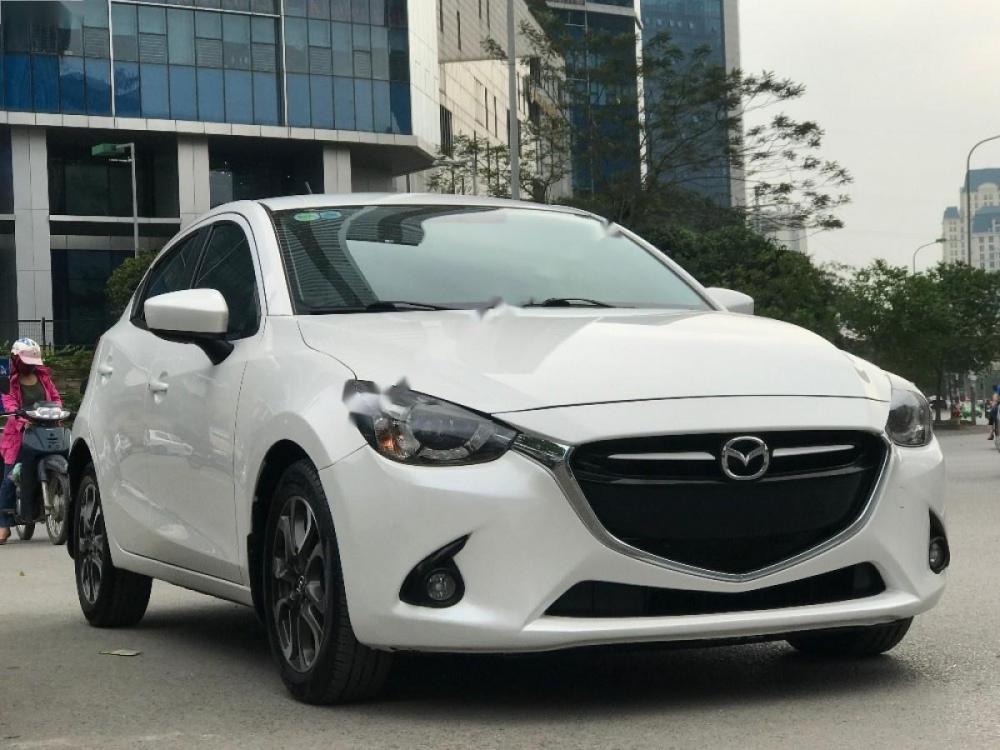 Mazda 2 1.5 AT 2015 - Bán Mazda 2 1.5 năm 2015, màu trắng, xe nhập