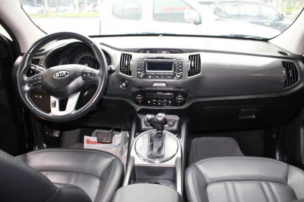 Kia Sportage 2.0 AT 2013 - Cần bán lại xe Kia Sportage 2.0 AT 2013, màu đen, nhập khẩu nguyên chiếc