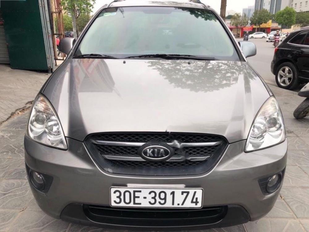 Kia Carens 2.0AT 2009 - Bán lại xe Kia Carens 2.0AT đời 2009, màu xám