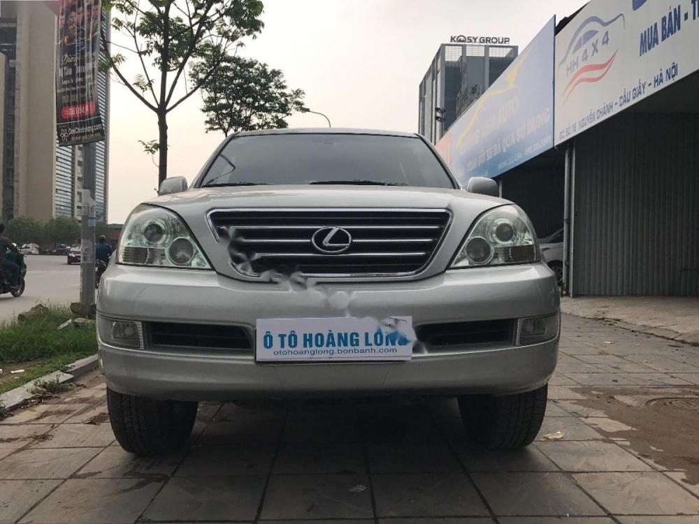 Lexus GX 470 2004 - Cần bán gấp Lexus GX 470 đời 2004, màu bạc, nhập khẩu