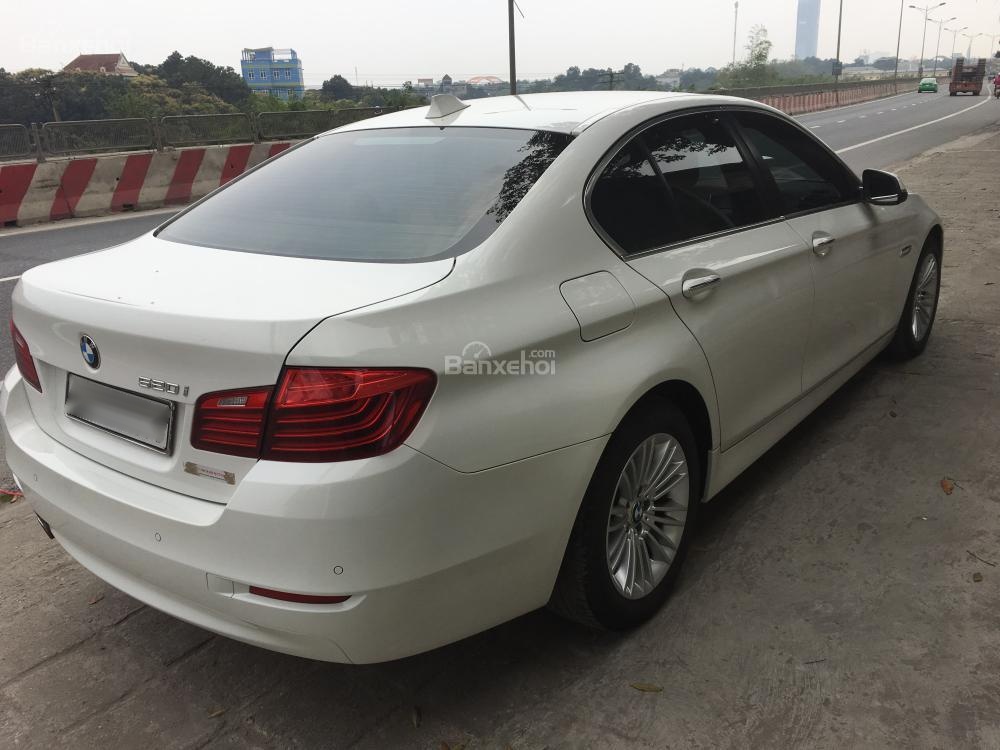 BMW 5 Series 520i 2014 - Chính chủ bán xe BMW 5 Series 520i 2014, màu trắng, nhập khẩu