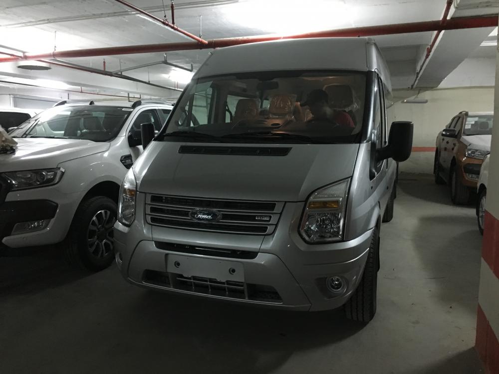 Ford Transit 2018 - Mua bán Ford Transit bản SVP 2018, màu bạc, giá 872tr, giá rẻ tại Điện Biên