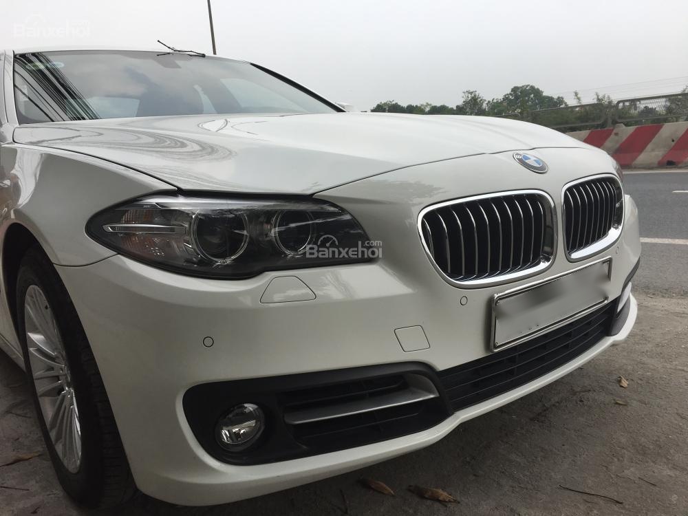 BMW 5 Series 520i 2014 - Chính chủ bán xe BMW 5 Series 520i 2014, màu trắng, nhập khẩu