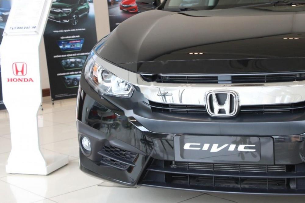 Honda Civic 1.8E 2018 - Bán Honda Civic 1.8E sản xuất 2018, màu đen, nhập khẩu