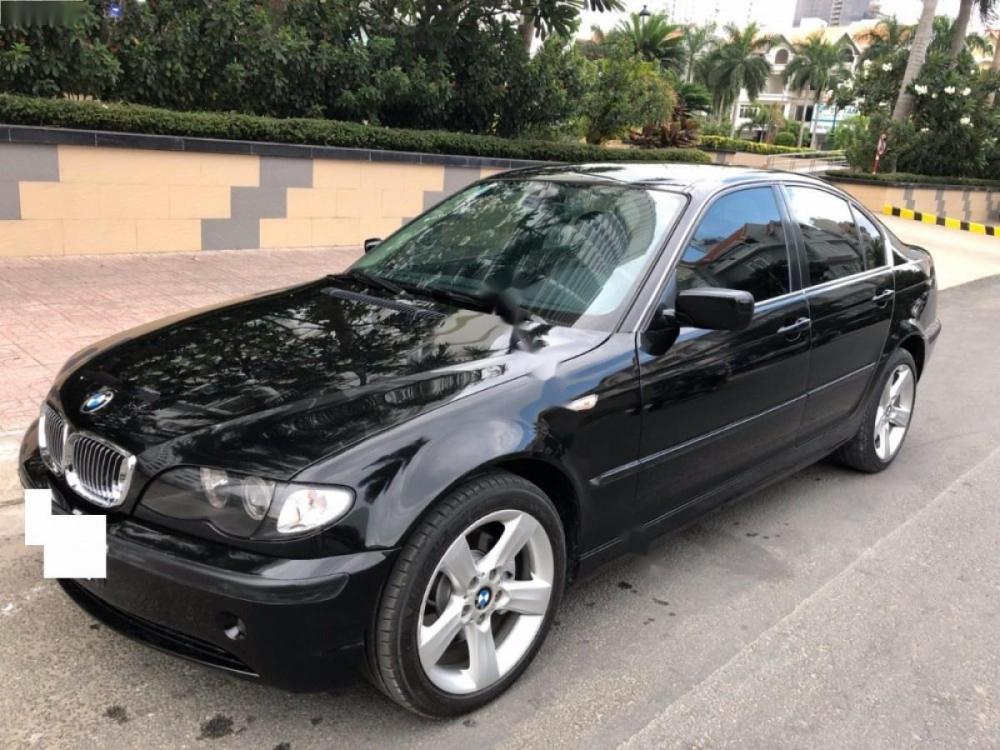 BMW 3 Series 325i 2004 - Cần bán xe BMW 3 Series 325i 2004, màu đen