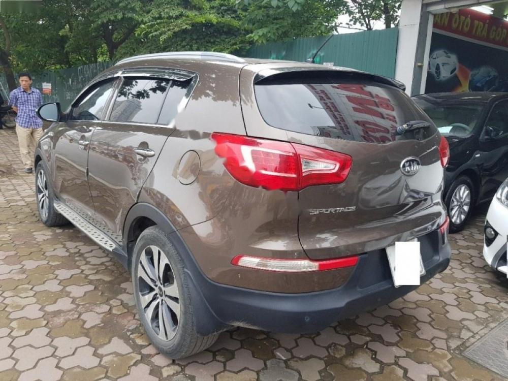 Kia Sportage 2.0AT 2011 - Cần bán gấp Kia Sportage 2.0AT năm 2011, màu nâu, xe nhập, giá chỉ 540 triệu